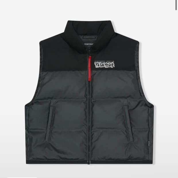 예스아이씨 패딩조끼 Hooligans Down Vest Black