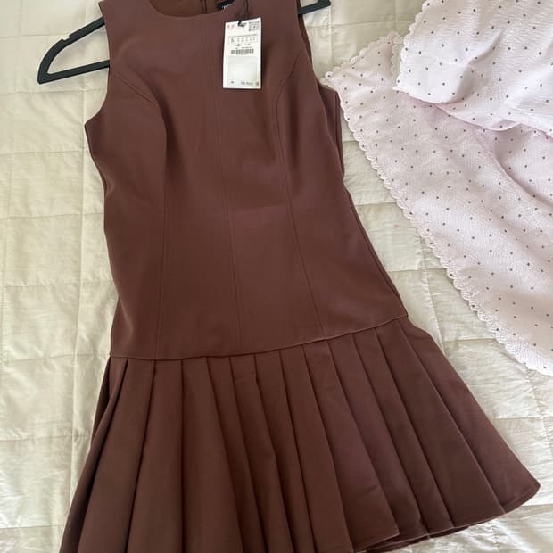 (단종) Zara 플리츠 원피스 새상품