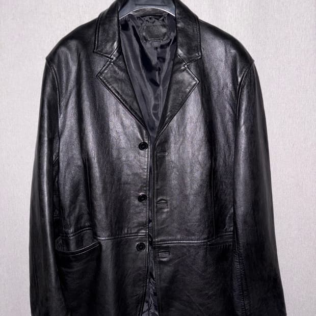자라 가죽 자켓 L