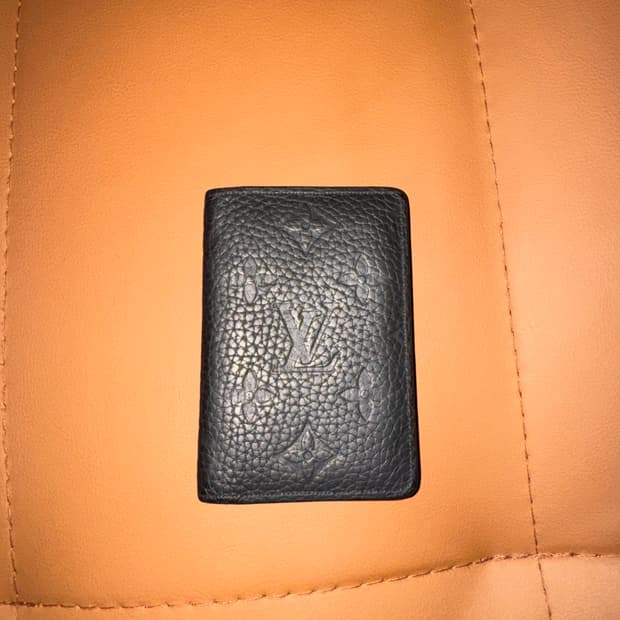 루이비통 포켓 오거나이저 토뤼옹 모노그램 블랙