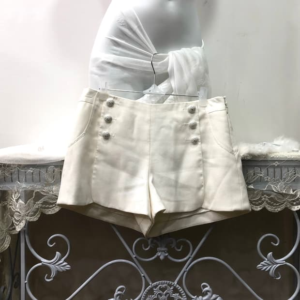 EGOIST basic seam detail shorts