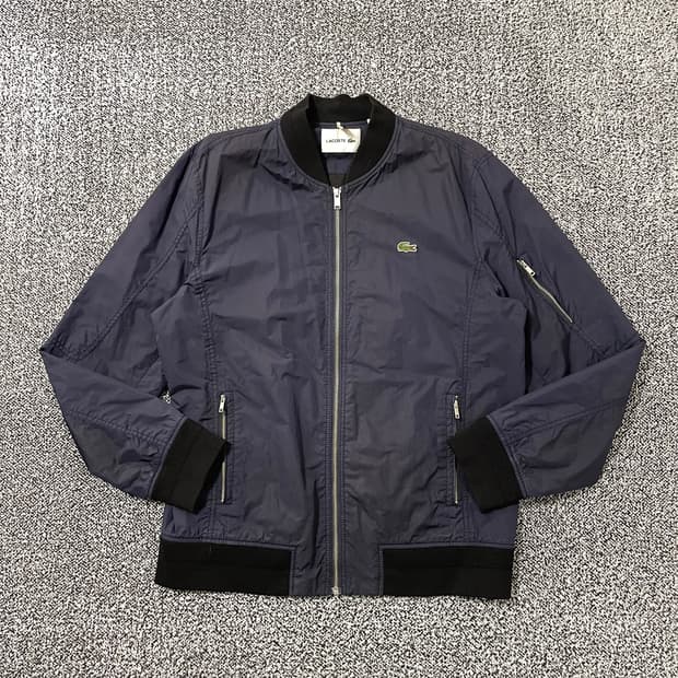 빈티지9. Lacoste 라코스테 블루종 자켓 점퍼 네이비 스몰로고