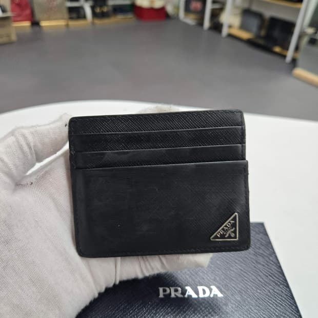 [50%세일] 프라다 사피아노 카드지갑