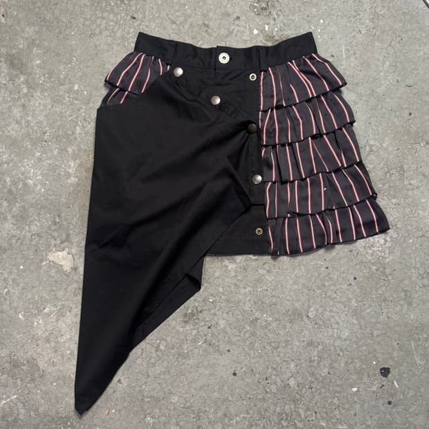 PEACE NOW - Asymmetrical Layered Wrap SK