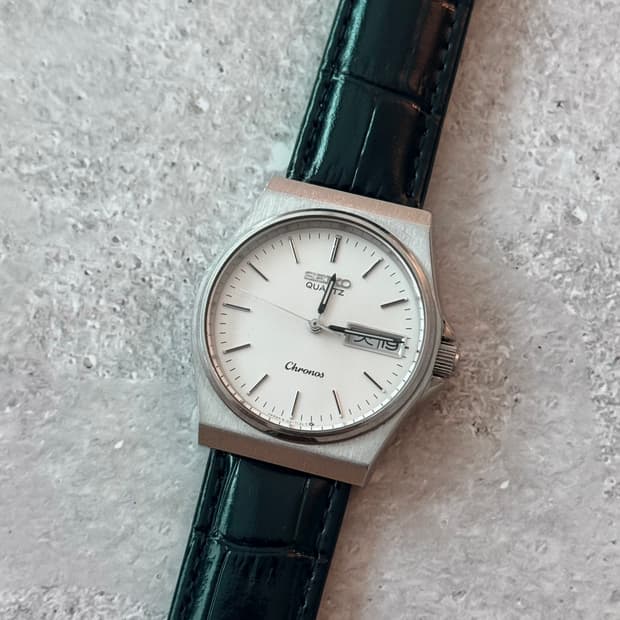 Seiko 세이코 Quartz Chronos Day-Date