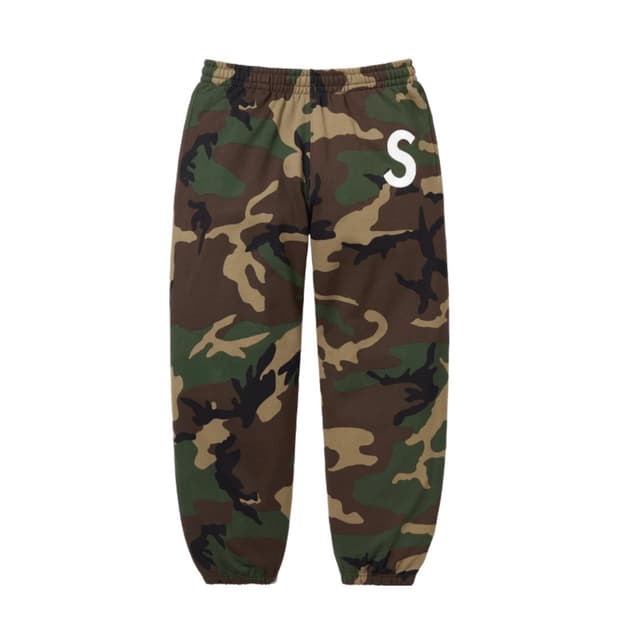 (L) 슈프림 S로고 스웻팬츠-25fw