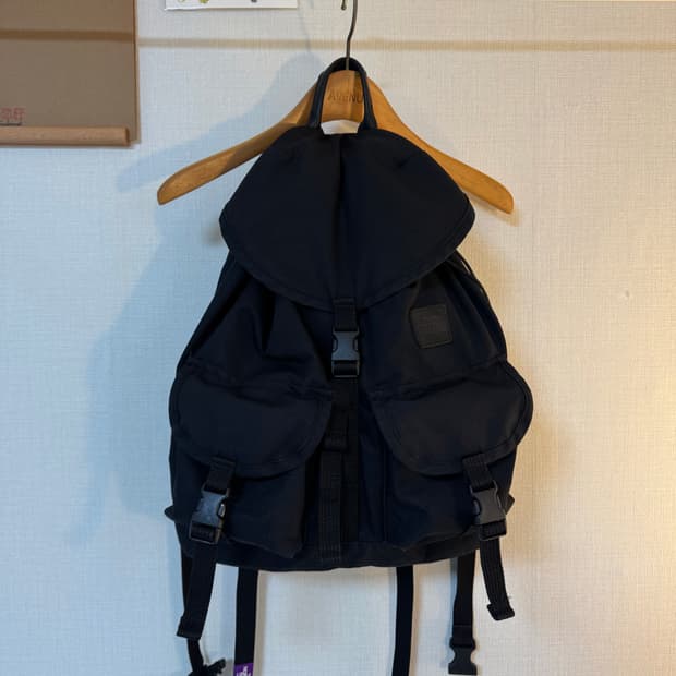 [OS]노스페이스 퍼플라벨 블랙 백팩