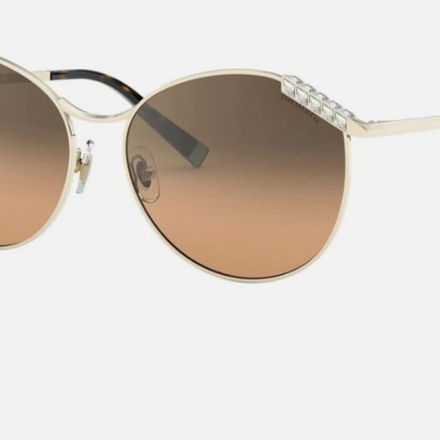 티파니앤코 선글라스 골드 프레임