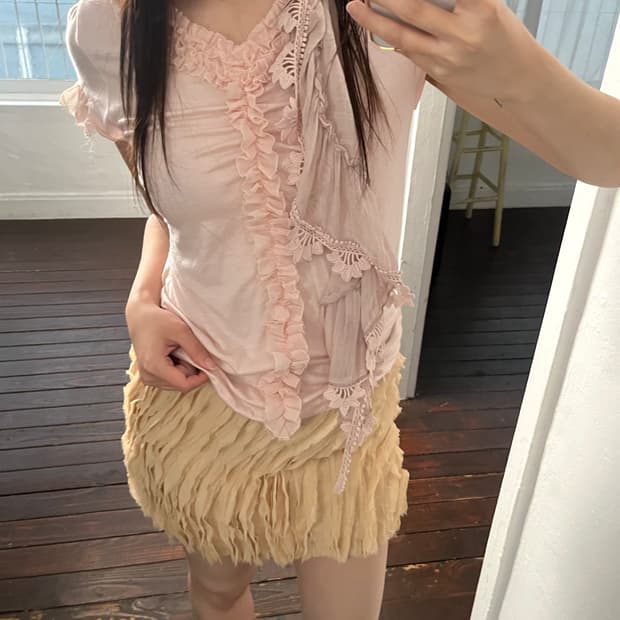 레이스 스카프