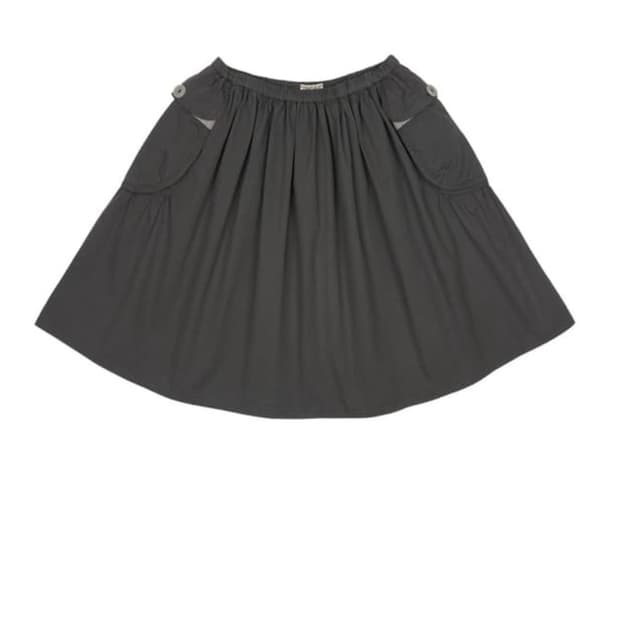 코이세이오 빅포켓 셔링 스커트 차콜 2 size