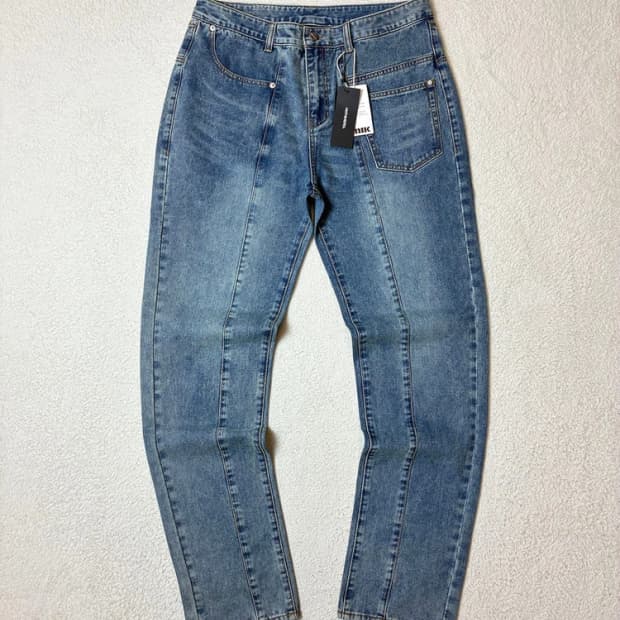 낫포너드 백 포켓 믹스드 데님 팬츠 PN6638