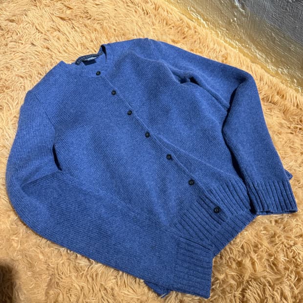 랄프로렌 캐시미어 울 혼방 가디건 