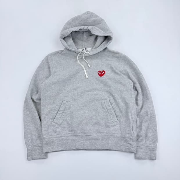 꼼데가르송 여성 레드와펜 후드티셔츠 az-t169