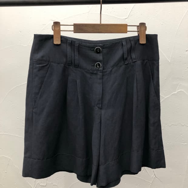 아르마니 꼴레지오니 핀턱 쇼츠