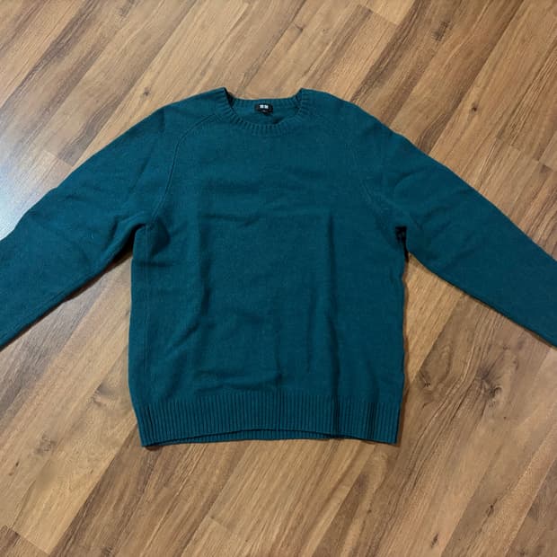 유니클로 램스울 니트