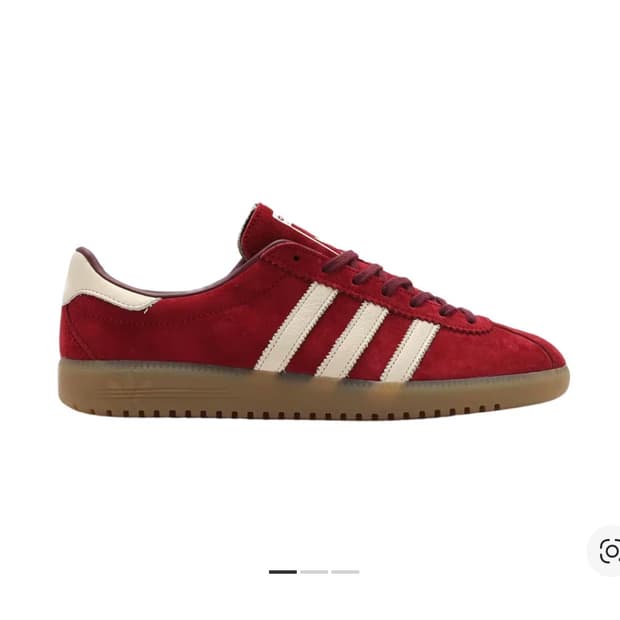 아디다스 버뮤다 칼리지 버건디 230