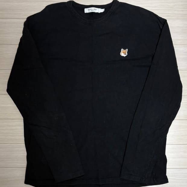 메종키츠네 폭스헤드 롱슬리브(L)