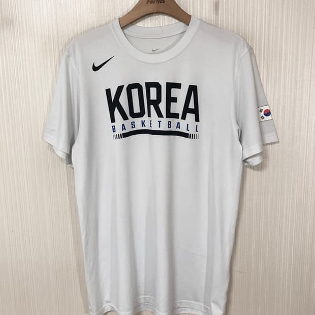 나이키국대 국대KOREA 대한민국농구국대 트레이닝티셔츠 M(해외)