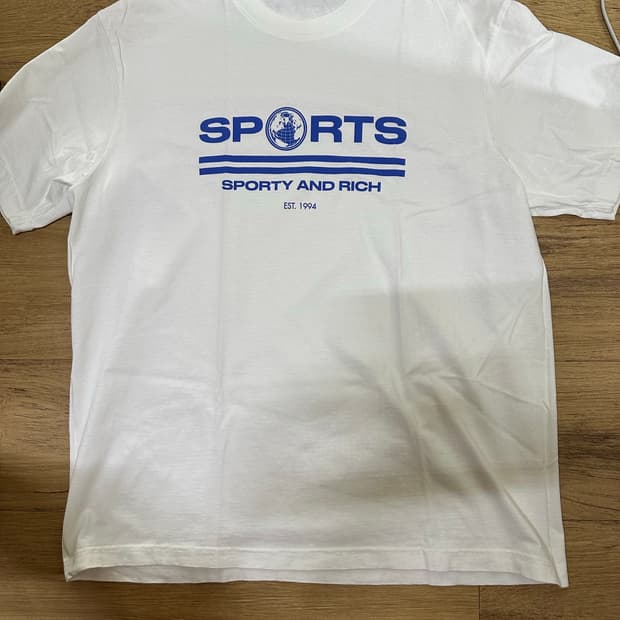 Sporty & Rich 스포티앤리치 반팔 L사이즈