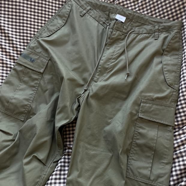 WTAPS (더블텝스) / 카고 팬츠 올리브 / 4