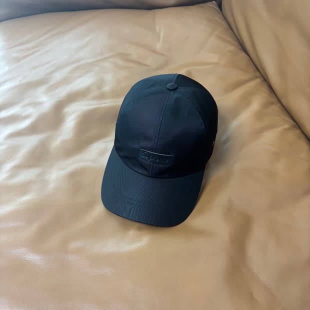 Supreme 슈프림 블랙 6패널 볼캡 모자 (Black)
