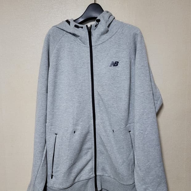뉴발란스 이중지 후드집업