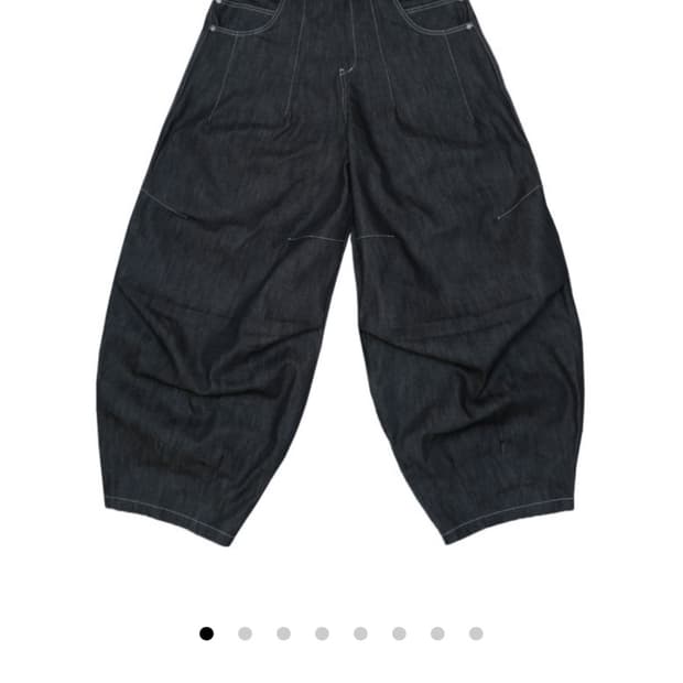 아이필럭키 점보 벌룬 와이드 팬츠 M사이즈 팝니다