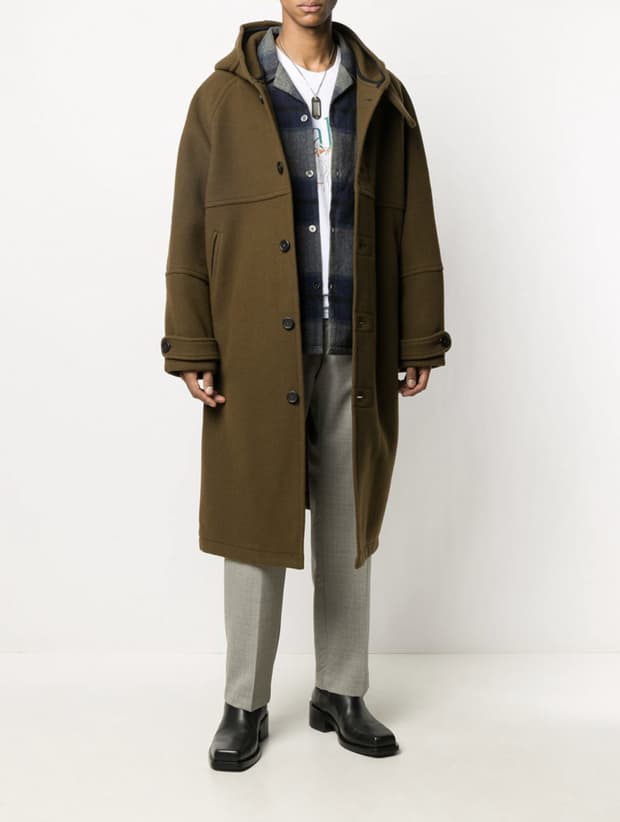 아워레가시 더플후드코트