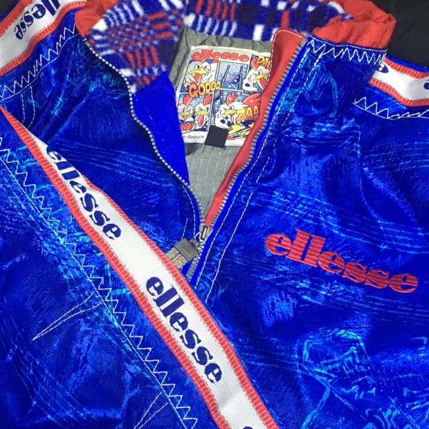 엘레쎄 골드윈 90s 스키복 상하세트 FFS패치