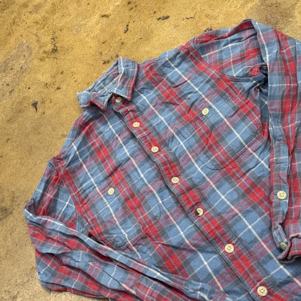 [정품/S] 폴로 랄프로렌 체크 남방 셔츠 b10