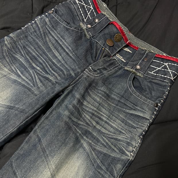 빈티지 데님 팬츠