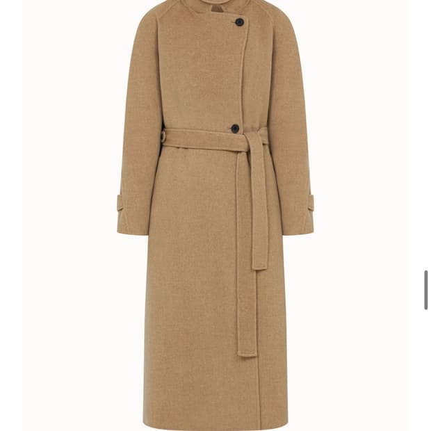 라메레이 캐시미어 발마칸 코트