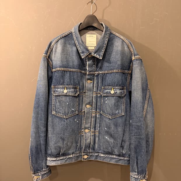 Visvim 22ss 101xx denim jkt