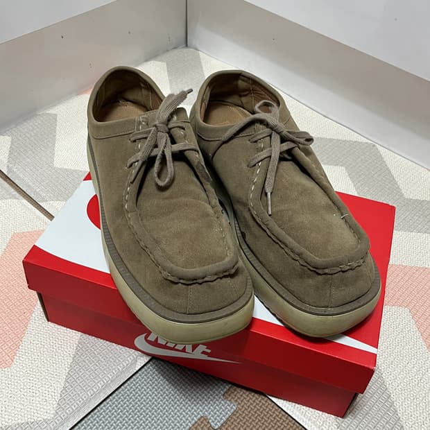 위더로드 스웨이드 모카신 더비슈즈 270