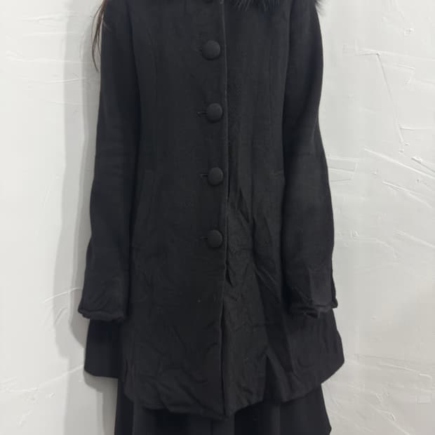 labala fur hood lovely coat