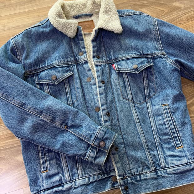 리바이스 쉐르파 셰르파 트러커 자켓