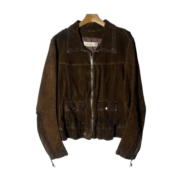 [JPN] 빈티지 투포켓 웨스턴 스웨이드 자켓