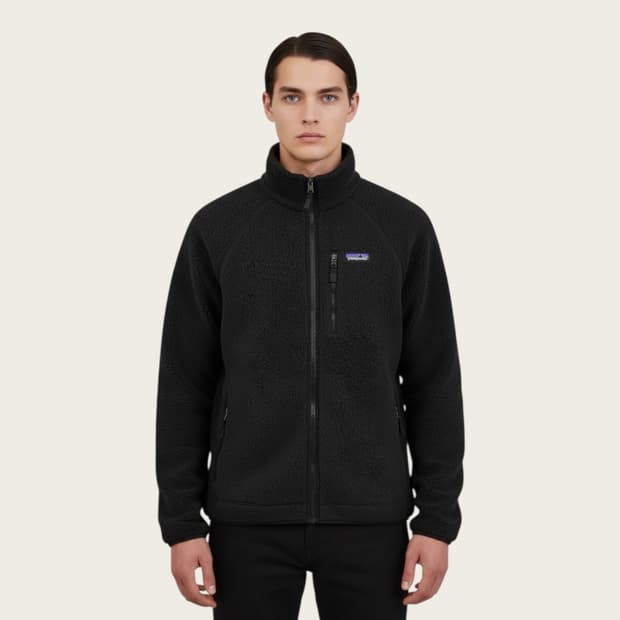 XL/ 파타고니아 레트로파일 플리스 자켓 블랙