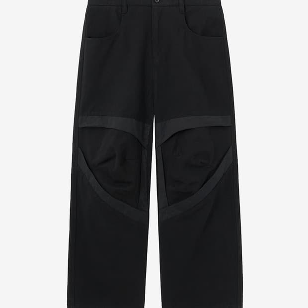 [L] 인사일런스 디바이스 콘트라스트 팬츠 BLACK