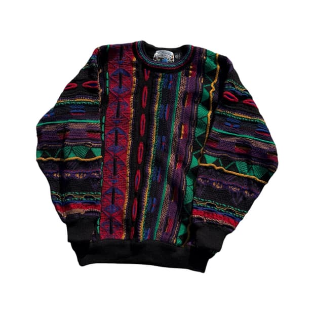 River Valley 빈티지 뉴질랜드 케이블 니트