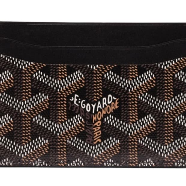 고야드 생쉴피스 블랙 카드지갑