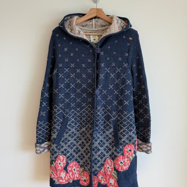 써스데이 아일랜드(Thursday Island) 후드 롱 가디건