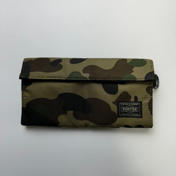 PORTER x BAPE 포터 베이프 지갑