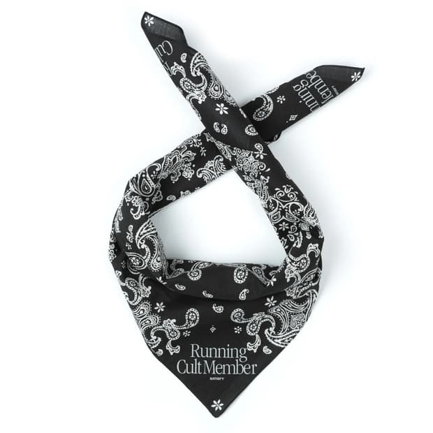 새티스파이 반다나 블랙 