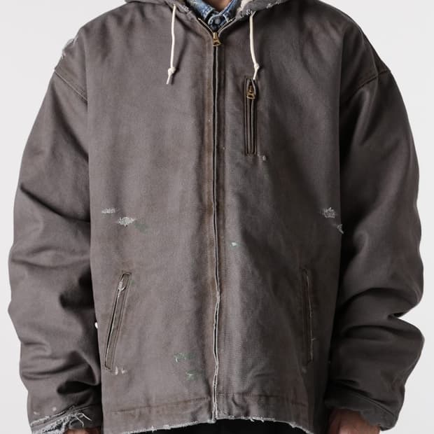 카미야 덕 보로 자켓 S