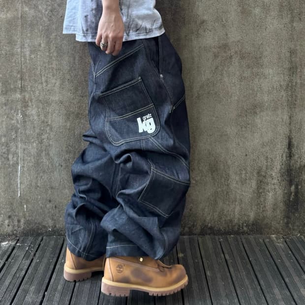 GRAILZ X KOIN SEOUL CARPENTER RAW DENIM