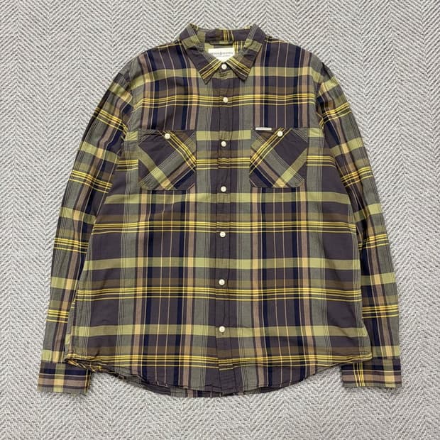 랄프로랜 데님서플라이 체크 셔츠 v1990