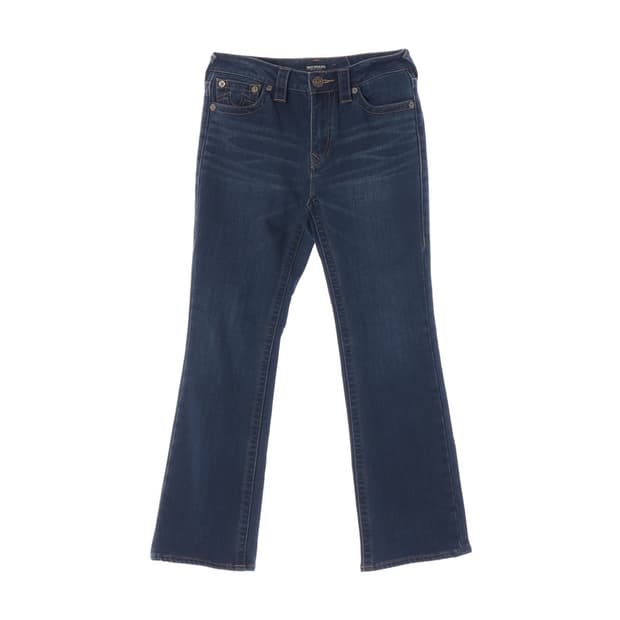 트루릴리전 다크 워싱 부츠컷 데님 팬츠 27