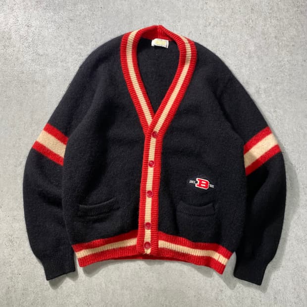 [54] 90s Benetton 베네통 이태리 메이드 퓨어울 니트가디건