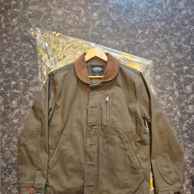 프리즘웍스 코듀로이 워크 덱 자켓